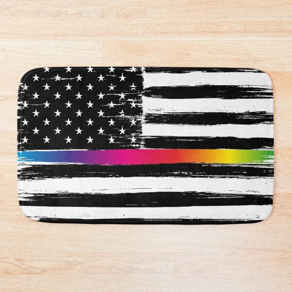 Item preview, Rainbow Line USA Flag designed and sold by mattpanta.