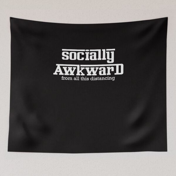 Item preview, Socially Awkward Social Distancing Humor 2020 designed and sold by TheMattDesigns.