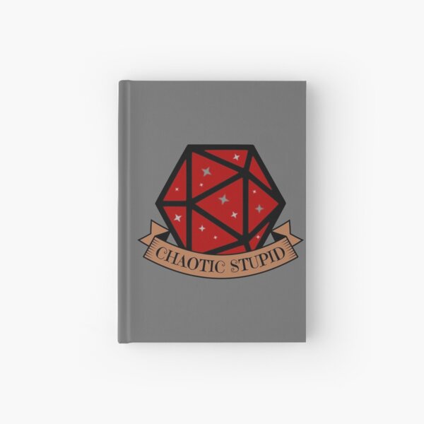 Chaotic Stupid Hardcover Journal