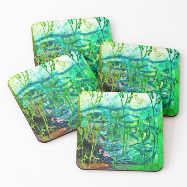 Item preview, Ancient faces Green designed and sold by Aquila Light Pictures.