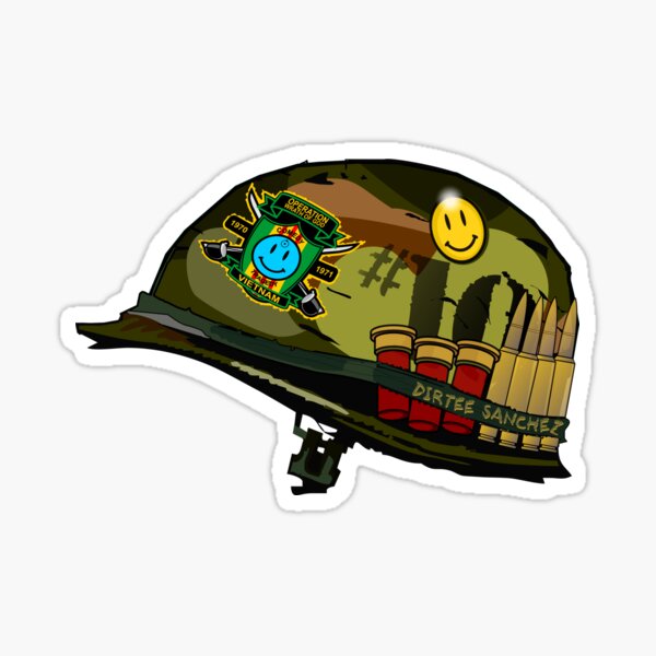 Item preview, Watchmen - Viet Nam Helmet designed and sold by btnkdrms.