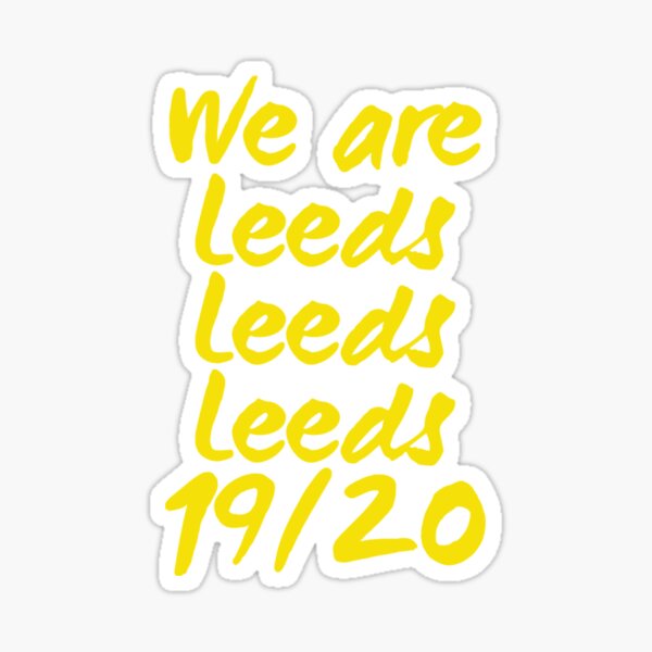 Download We Are Leeds Stickers Redbubble PSD Mockup Templates