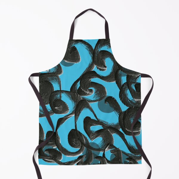 Item preview, Abstract blue black designed and sold by Abstractlara.