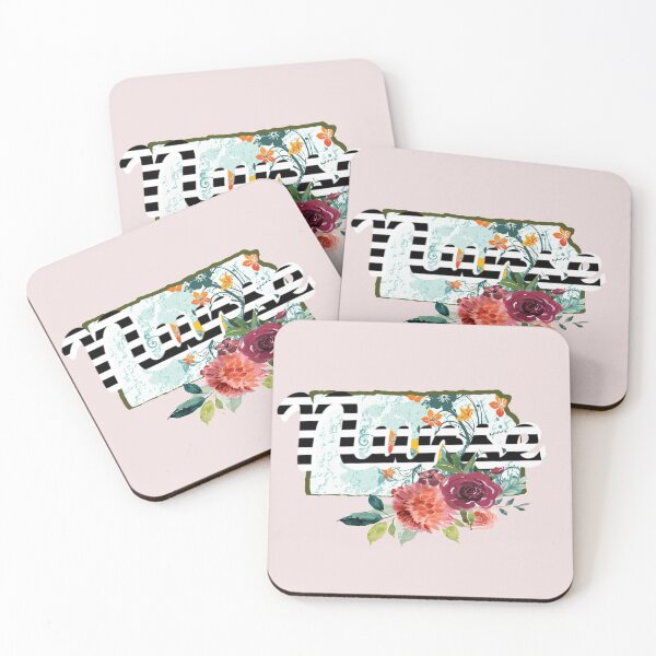 Item preview, Kansas Nurse Floral Watercolor designed and sold by AZGuzmans.