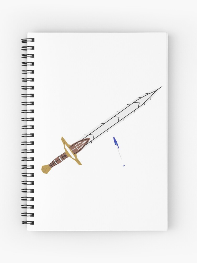 Percy Jackson Riptide Sword and Pen Photographic Print for Sale