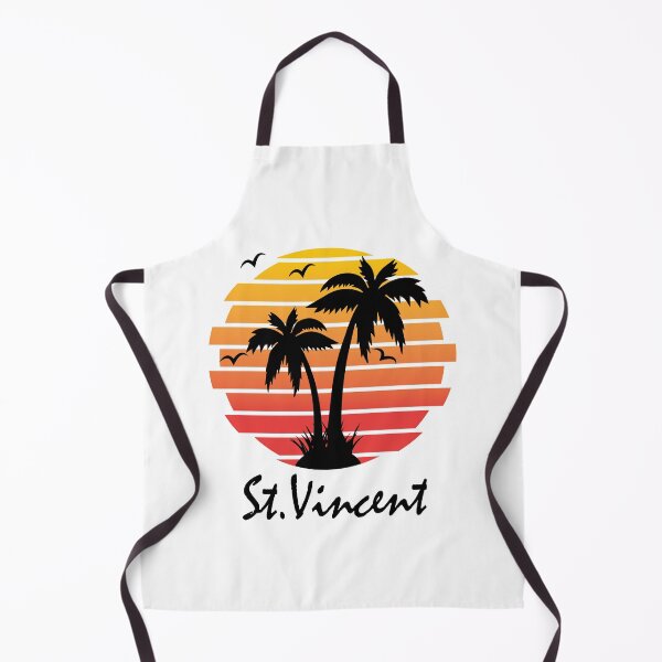 Artikelvorschau, Tropische, sonnige Szene von St. Vincent entworfen und verkauft von IdentiTee Studios.