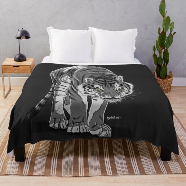 Item preview, Black and White Tiger designed and sold by Kryptonite-Arts.