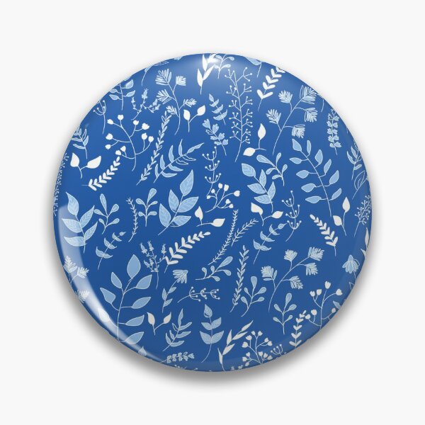 Item preview, Blue Floral Background designed and sold by ccmde.