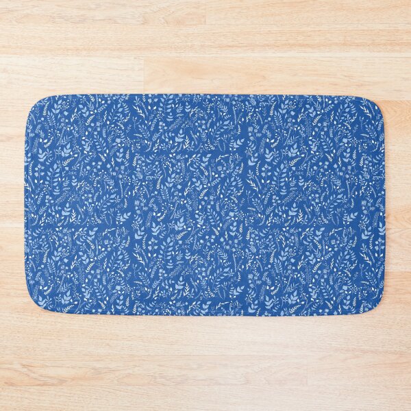 Item preview, Blue Floral Background designed and sold by ccmde.