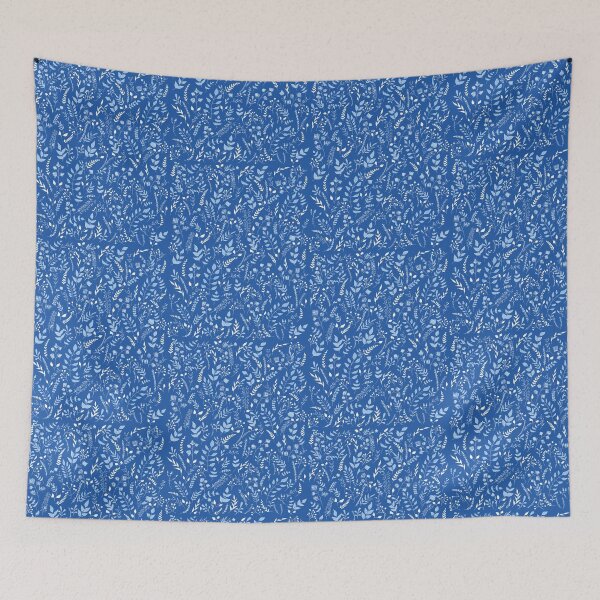 Item preview, Blue Floral Background designed and sold by ccmde.