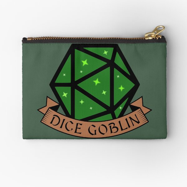 Dice Goblin Zipper Pouch