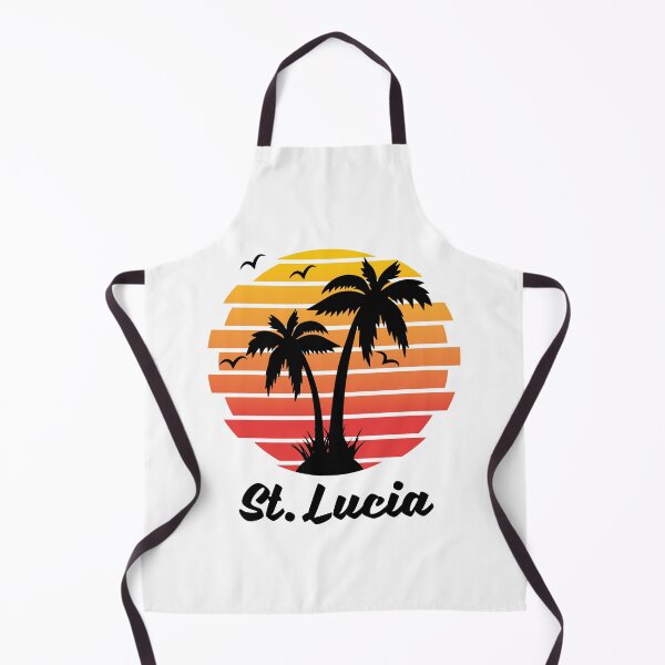 Item preview, St. Lucia Tropical Sunny Scene designed and sold by IdentiTee Studios.