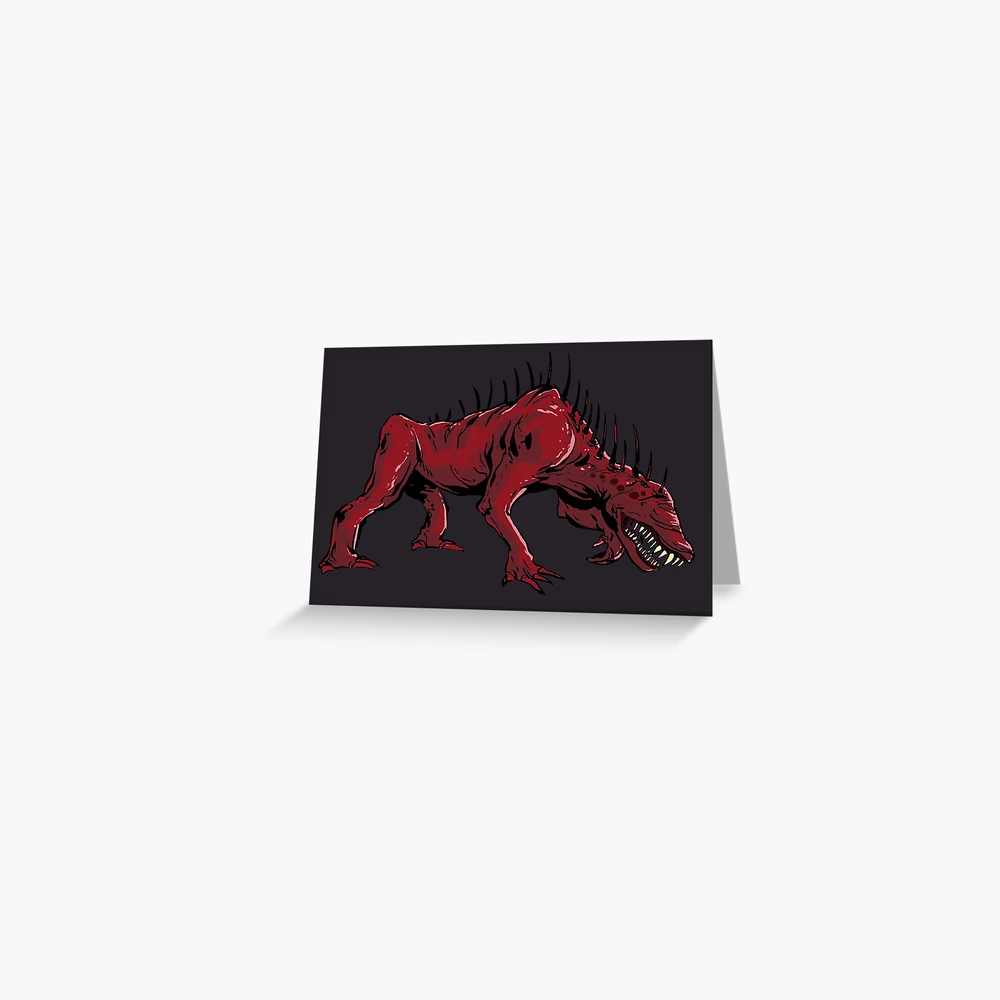 SCP-939 Greeting Card for Sale by opthedragon