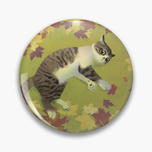 Item preview, Autumn Cat designed and sold by Wolfberry Studio.