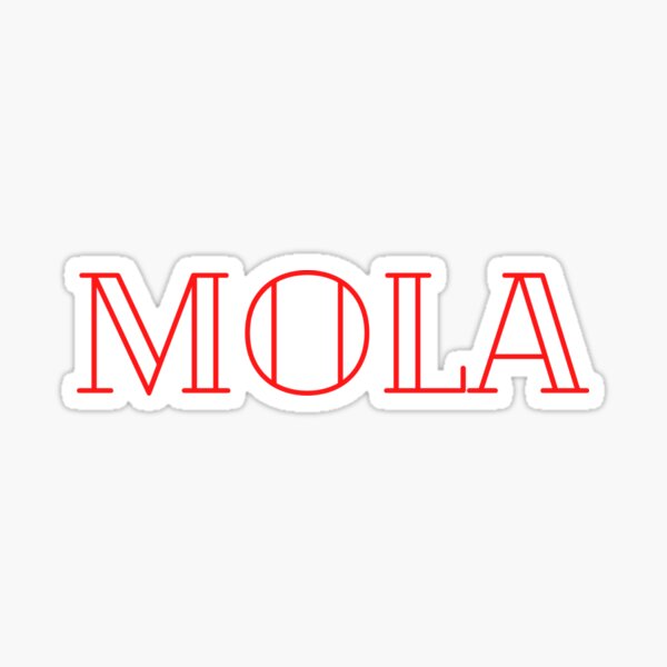 I am a person that MOLA Sticker