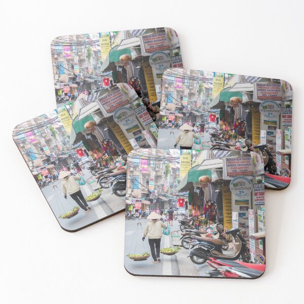 Item preview, Hanoi Old Quarter street scene Vietnam designed and sold by Martin Berry Photography.