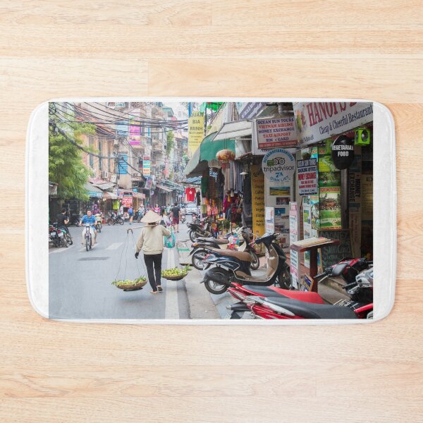Item preview, Hanoi Old Quarter street scene Vietnam designed and sold by Martin Berry Photography.