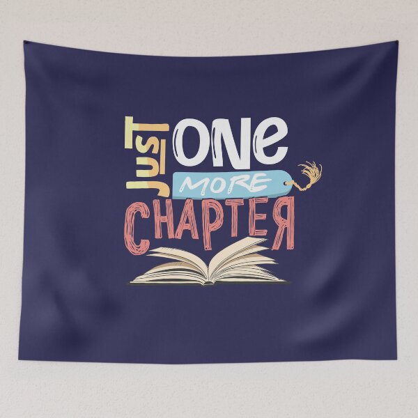 Item preview, Just One More Chapter for Book Lovers designed and sold by tinypurpleland.