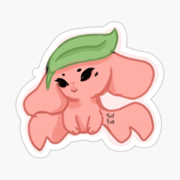 "Strawberry bat" Sticker by mochamemory Redbubble
