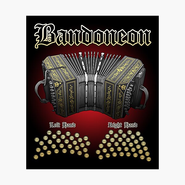 Bandoneon Photographic Print