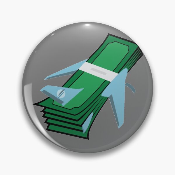 Item preview, a plane made of money designed and sold by Doug3P0.