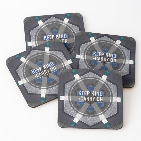 Item preview,  Black Patterned Keep Kind and Carry On Coronavirus Slogan by Jenny Meehan  designed and sold by Jenny Meehan Art Prints and Patterns  .