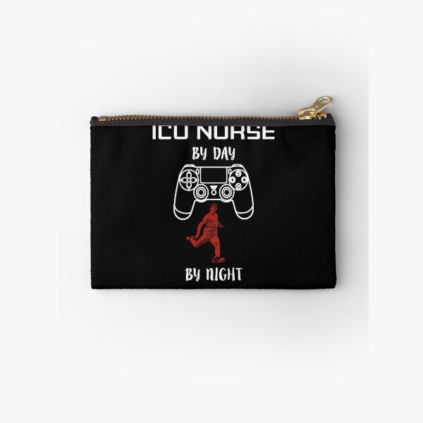 Item preview, Gamer By Night - ICU Nurse designed and sold by ArtistThara.