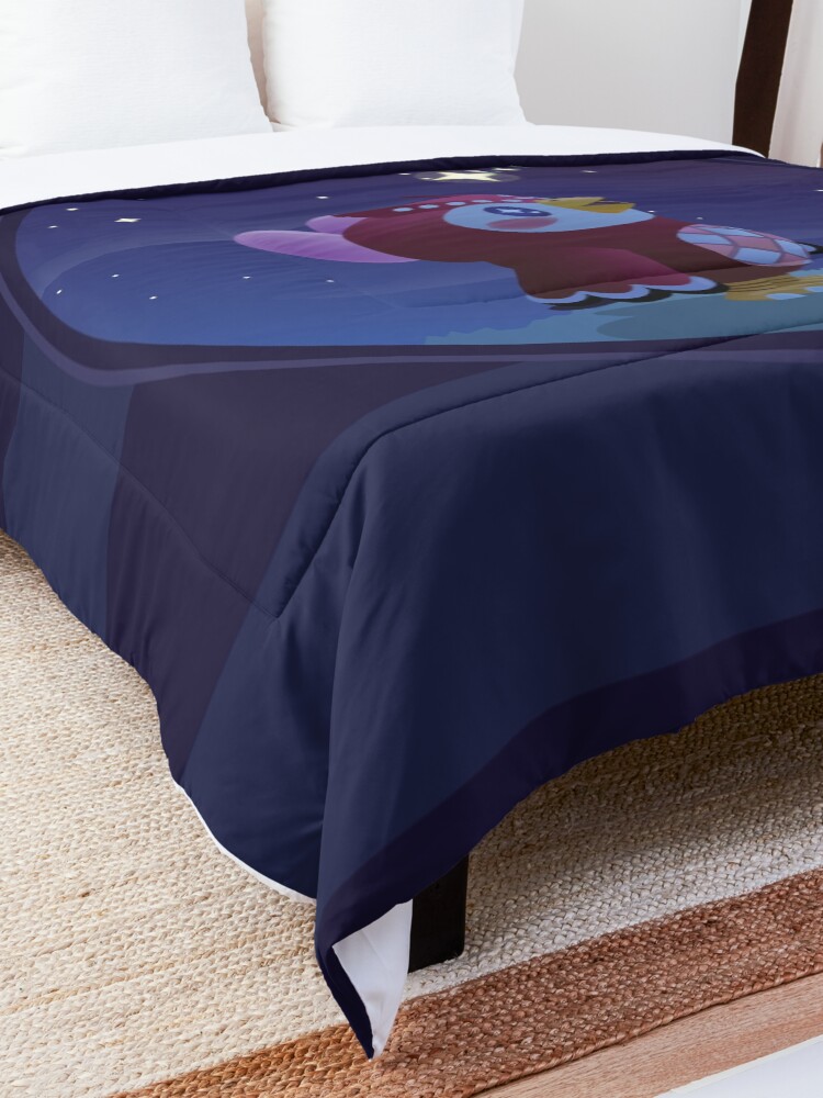 Alternate view of Celeste Stargazing At Night Comforter