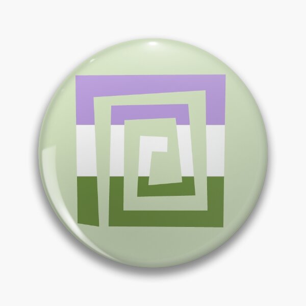 Item preview, the hollow logo: genderqueer pride designed and sold by saltedstars.