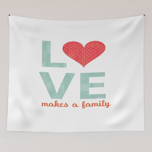 Item preview, Love makes the family quotes. designed and sold by Ajayk27.