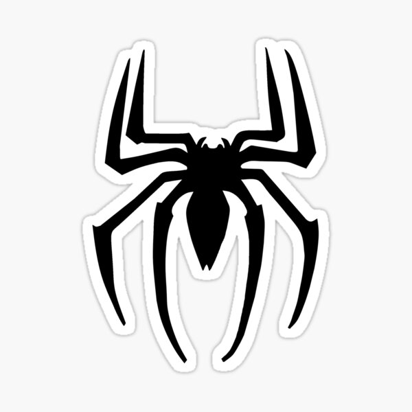 Spiderman Logo Sticker for Sale by Logan Hand