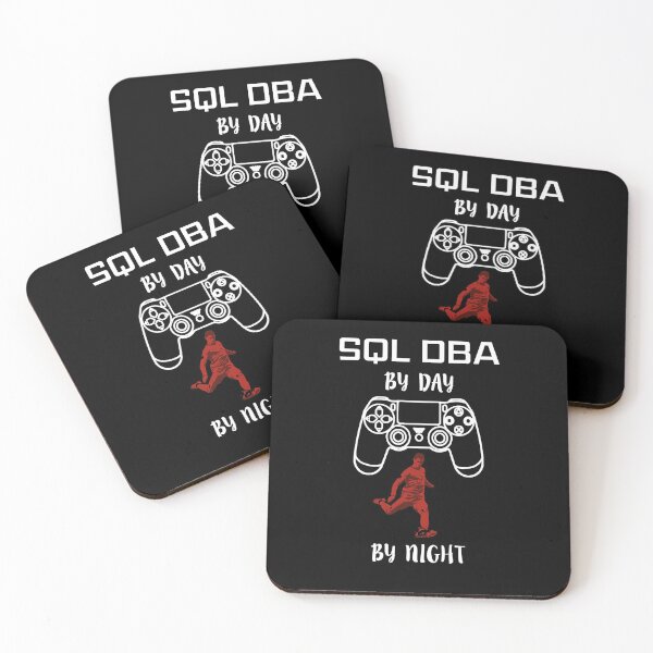 Item preview, Gamer By Night - SQL DBA designed and sold by ArtistThara.