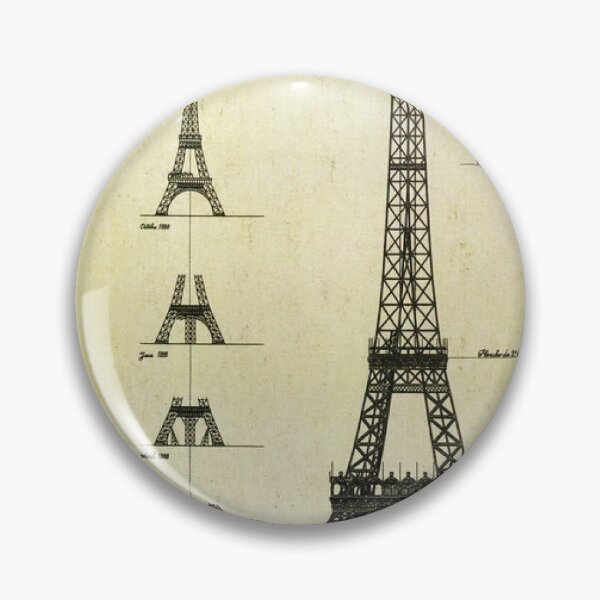 Item preview, Plans Pour la Tour Eiffel designed and sold by ACH-Designs.