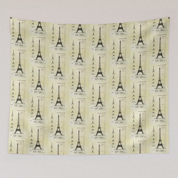 Item preview, Plans Pour la Tour Eiffel designed and sold by ACH-Designs.