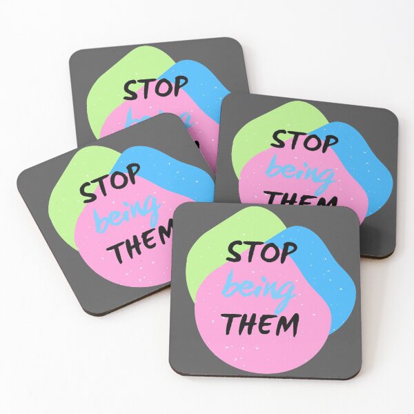 Item preview, STOP BEING THEM designed and sold by The Sunday Attire.