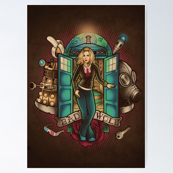 I Am The Bad Wolf Poster