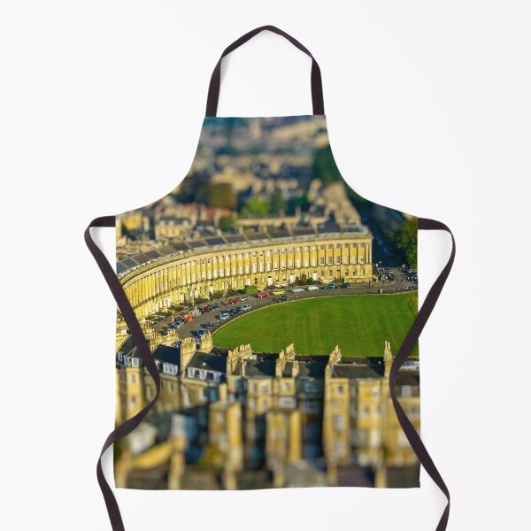 Item preview, Royal Crescent - Aerial Image of Bath, Somerset, UK designed and sold by FOLK ART FUSION by heidiannemorris.
