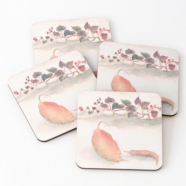 Item preview, Sweet Potato - Japanese Botanic Art designed and sold by killies.
