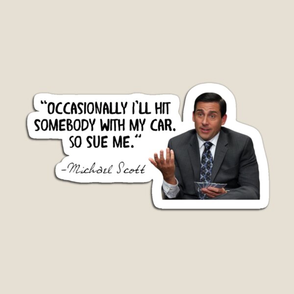 Item preview, Michael Scott - "So verklage mich" designed and sold by sjwat.