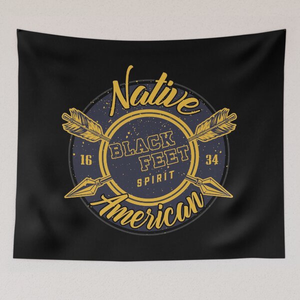 Item preview, native american tribe blackfeet spirit designed and sold by nativeStor.