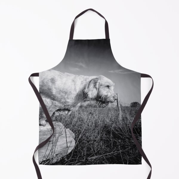 Item preview, Into the Wind Spinone by heidiannemorris designed and sold by FOLK ART FUSION by heidiannemorris.