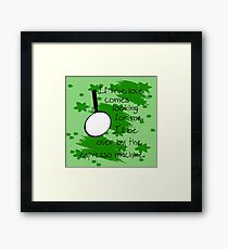 Badass Detective Framed Print