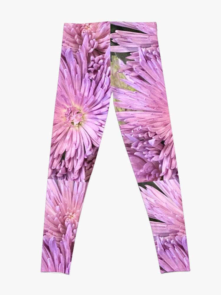 Alternate view of Purple flowers, Purple flowers Leggings