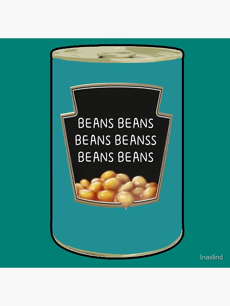 "Beans meme deep tiktok" Poster for Sale by Inaslind Redbubble