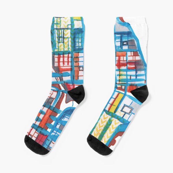 Navy Pier, Chicago (Yellow) Socks