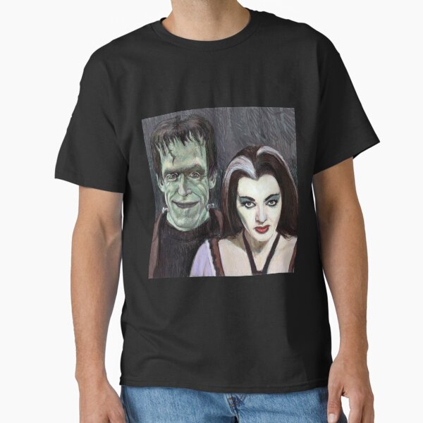 Lily and Herman Munster Classic T-Shirt