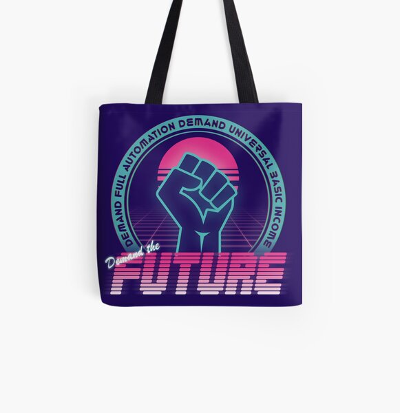 Demand The Future All Over Print Tote Bag