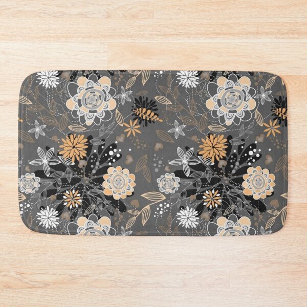 Item preview, Retro painted flowers designed and sold by dplachkinova.