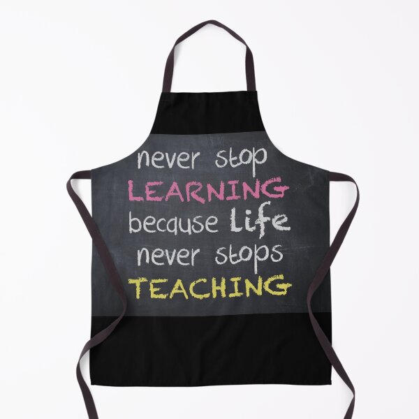 Item preview, never stop learning designed and sold by Legends Indumentaria.