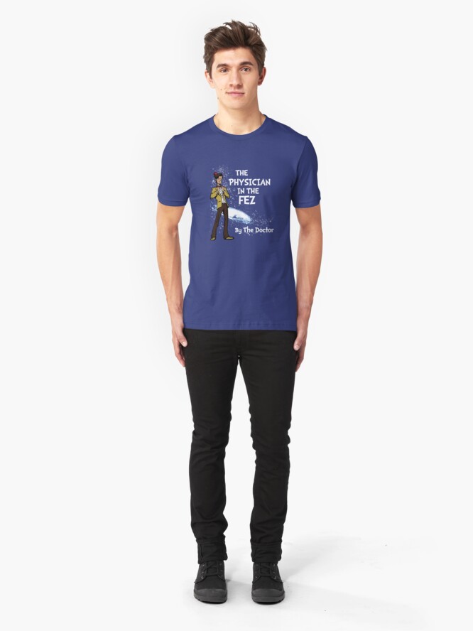 Alternate view of the Physician in the Fez Slim Fit T-Shirt